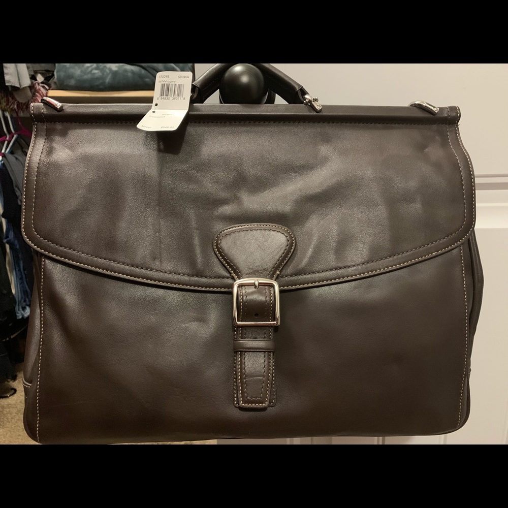 New with tags Coach Beekman Briefcase Brown
